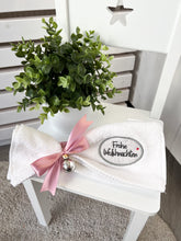 Gästehandtuch „frohe Weihnachten“