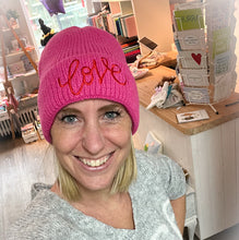 Mütze Love in pink