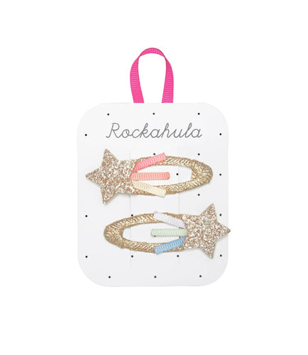 Haarspangen Rainbow Shooting Star