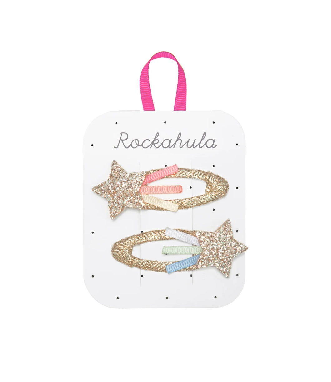 Haarspangen Rainbow Shooting Star