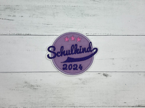 Schulkind 2025 Flieder/lila/pink
