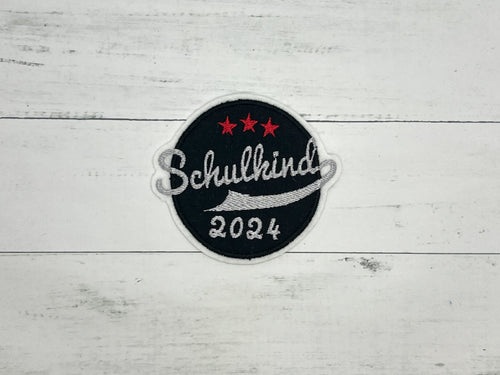 Schulkind 2025 schwarz/grau/rot