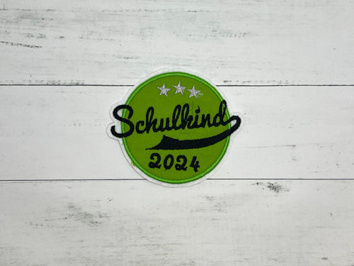 Schulkind 2025 grün/schwarz/grau