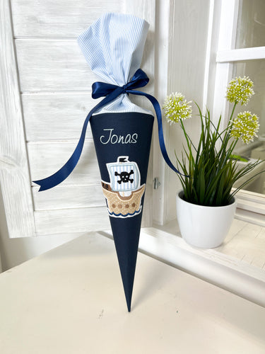 Zuckertüte klein (Piratenschiff)
