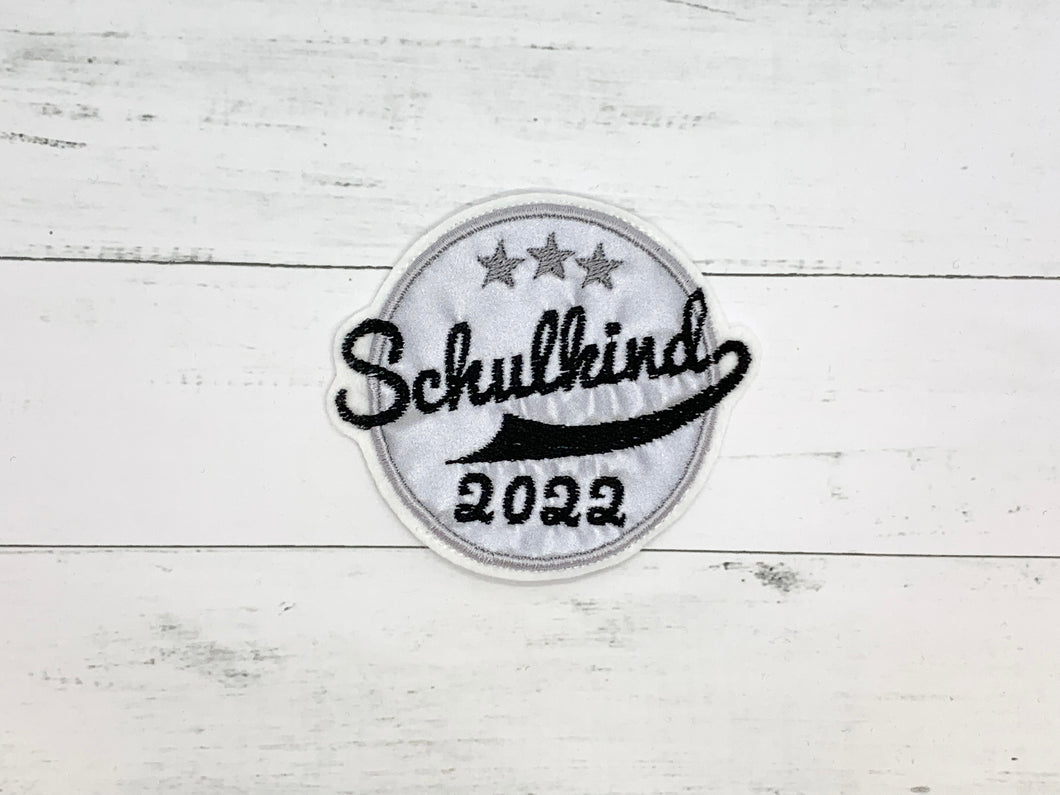 Klett-Applikation Schulkind 2022, reflektierend/schwarz/antrazit