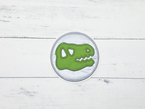 Klett-Applikation, reflektierend mit T-Rex
