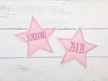 Sterne-Set mit Schulkind & deinem Wunschdatum