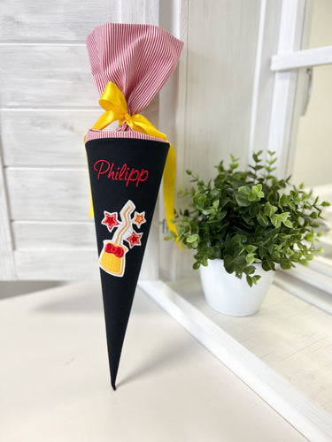 Zuckertüte klein (Zauberbesen)